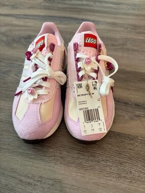 Adidas x Lego Retropy E5 W - Frost Pink - 6.5 (NWT & Box)